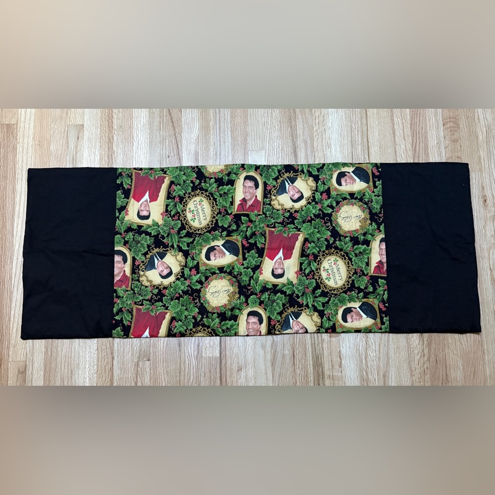 Elvis Presley Christmas Table Runner